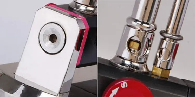 Микро газовая пропановая горелка бансеновая двойная трубка вращающаяся