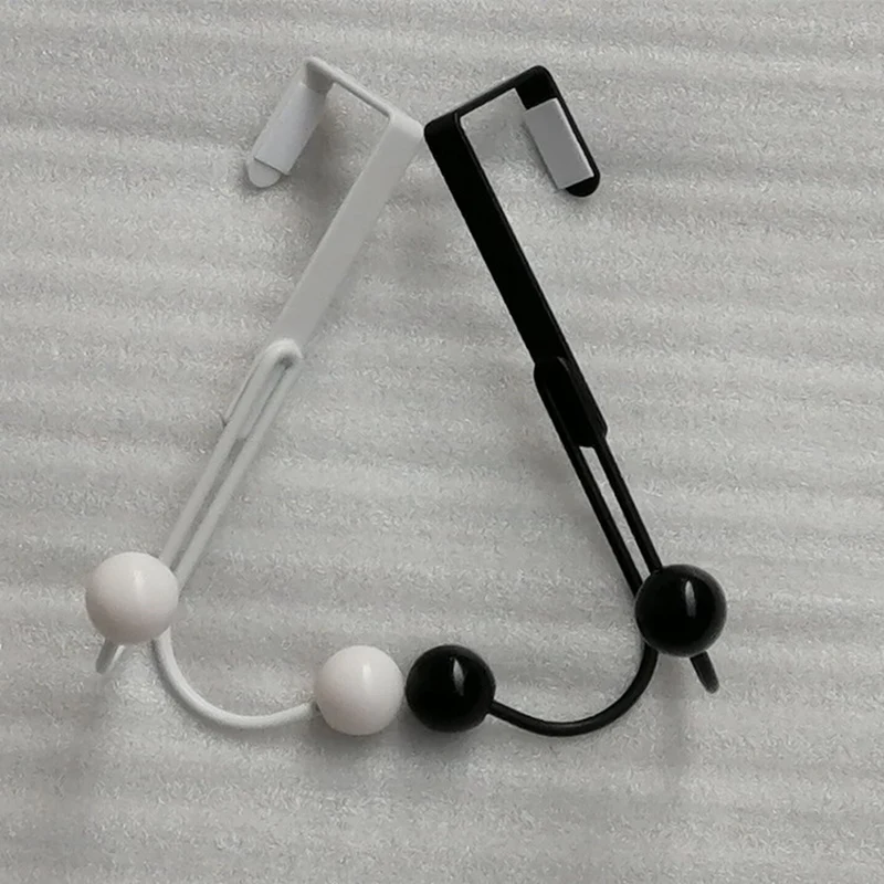 

4 Pack over the Door Hooks for Clothes Metal over the Door Hanger over Door Hooks