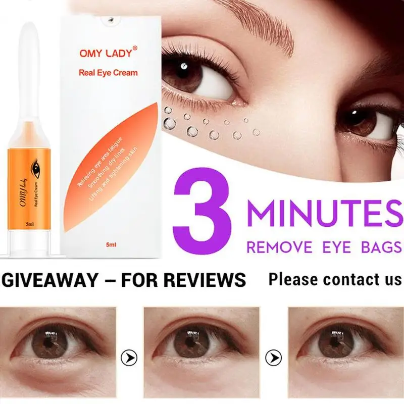 EyeCream мгновенное удаление глазных мешков подтяжка глаз припухлость темных кругов