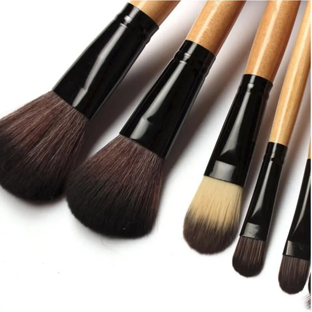 24 шт. Профессиональные кисти для макияжа инструмент теней набор кистей пудры