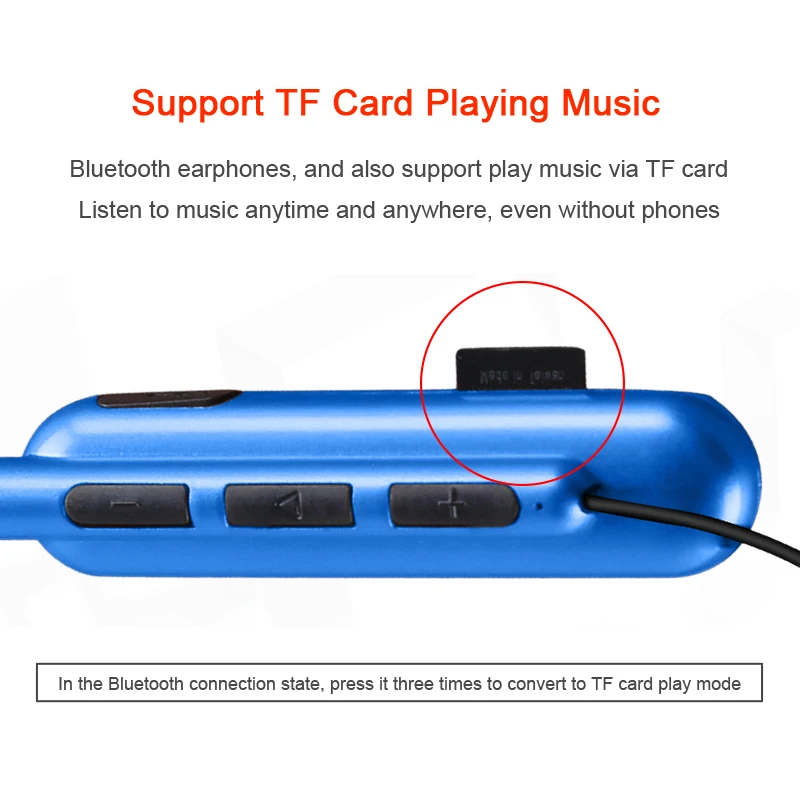 MPLSBO T26 ожерелье Bluetooth беспроводные наушники-вкладыши с микрофоном Поддержка TF