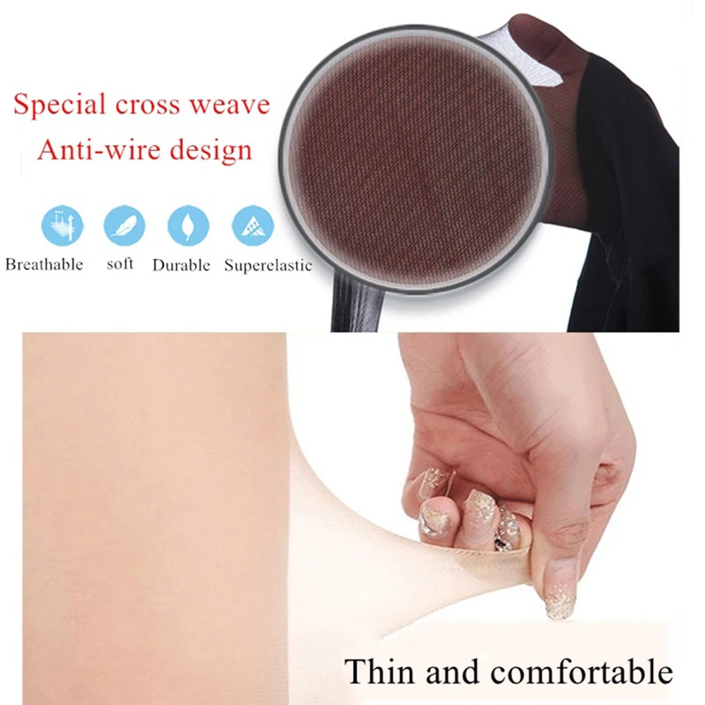Super Elastic Magical Stockings Stretchy Translucent Pantyhose Anti Hook Tights Women Sexy Shiny Oversized Seamless Stockings