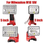 Светодиодный инструмент для Milwaukee M18, 18 в, 35 дюйма, беспроводной светодиодный светильник, для использования в помещении и на улице, прожсветильник Тор с USB, аварисветильник