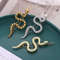 animal hair clip snake hair clips for hair punk 2020 hair accessories for women hairpin zircon fashion bride hair tiara jewelry