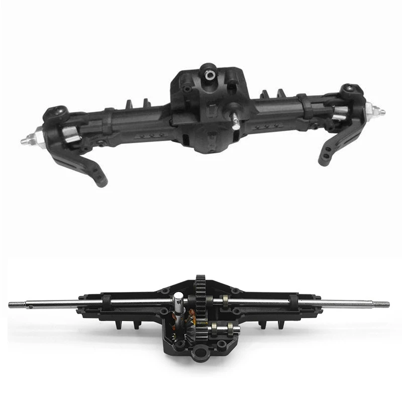 Hg p601 Передняя и задняя коробка передач для 1/10 RC ось HG P401/P402/P601 гусеничный грузовик