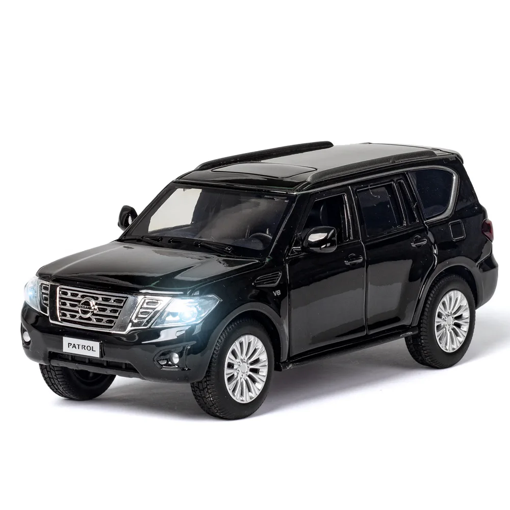 1/32 масштаб Nissan Patrol литой под давлением сплав тянуть назад автомобиль