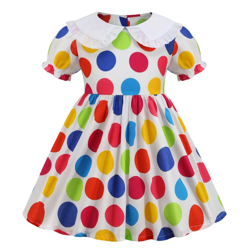 2021 весенне-летние платья для детей девочек в клетку с галстуком-бабочкой Одежда