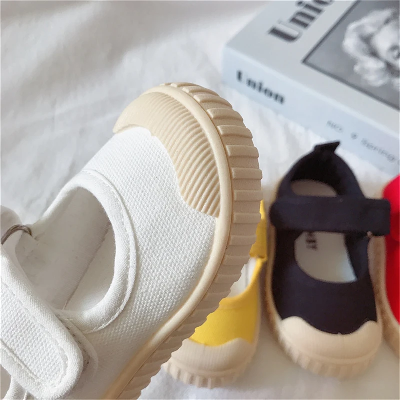 Кеды Детские холщовые От 1 до 6 лет плоская подошва дышащие для начинающих ходить