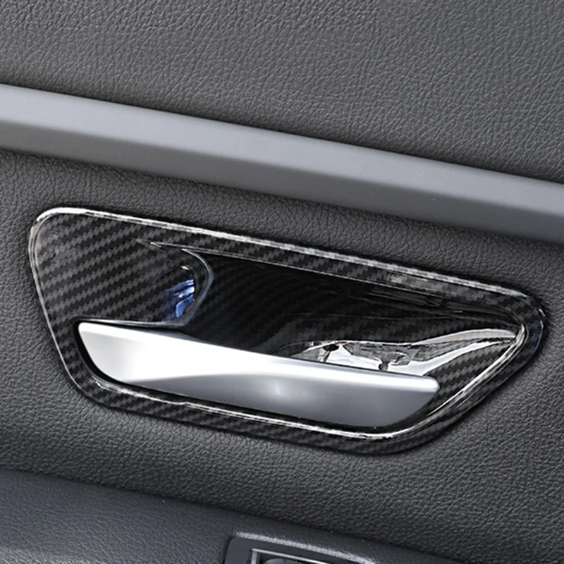 

Door Handle Sticker Bowl Frame for BMW 3 4 Series F30 F34 3GT 2013-2018 & Car Shift Knob Cover Multimedia Button Panel