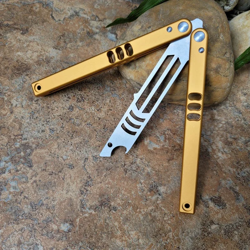 TheOne MAKO конусная Акула Бабочка Искусственные втулки канал Al ручка 440 Лезвие Охота