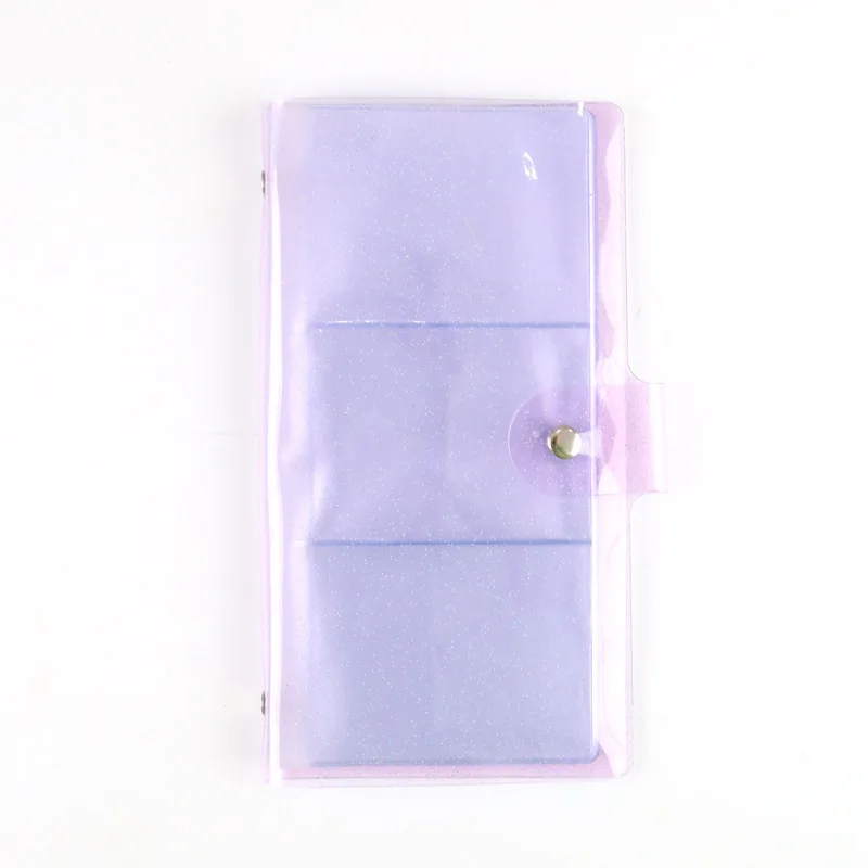 1 шт. 72 отделениями Пластик рукава Фото Альбом для ставит монста X карт 3 дюймов