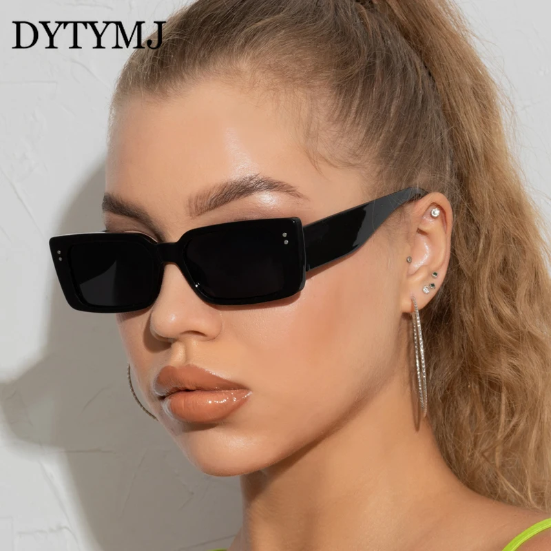 

DYTYMJ Small Square Sunglasses Women 2022 Brand Designer Rectangle Eyewear Women/Men Retro Glasses Female UV400 Oculos De Sol