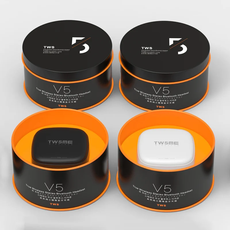 MIJIA TWS ME V5 Bluetooth наушники с двойной ручкой мини Беспроводные спортивные наушники сенсорные наушники-вкладыши bluetooth-гарнитура