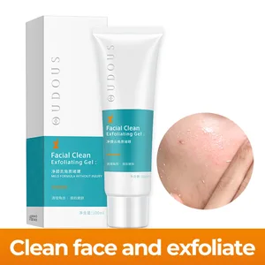 100 мл глубокое очищение Отшелушивающий гель увлажняет пилинг для лица крем мягкий органический скраб для лица очиститель пор отшелушивающий крем