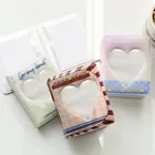 Альбом для фотографий, 3 дюйма, в клетку, с сердечками