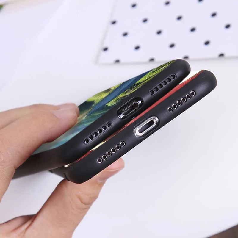 Phone Case For iPhone 11 Pro Max 2019 Soft silicone Cover Howls Moving Castle |