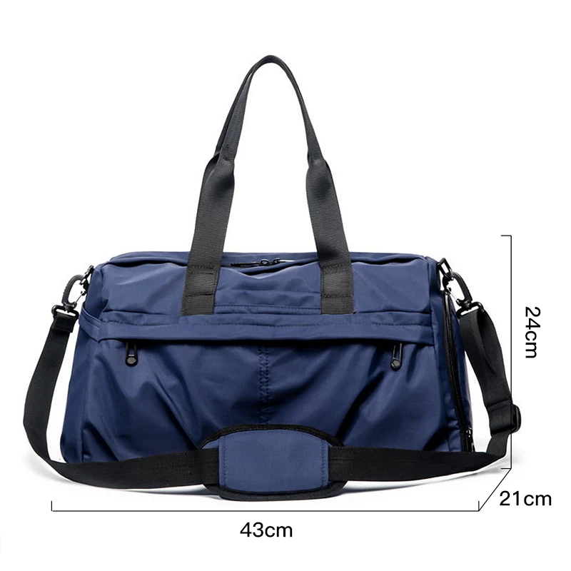 

Women Men Travel Duffle Bag Large Travelling Bag Fitness For Trolley Case Overnight Carry On Weekend Bags Shoes Pocket XA3B