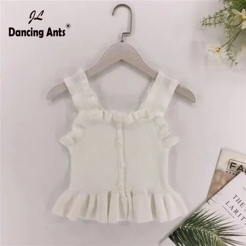 Женский жилет на бретельках облегающий однобортный однотонный с квадратным