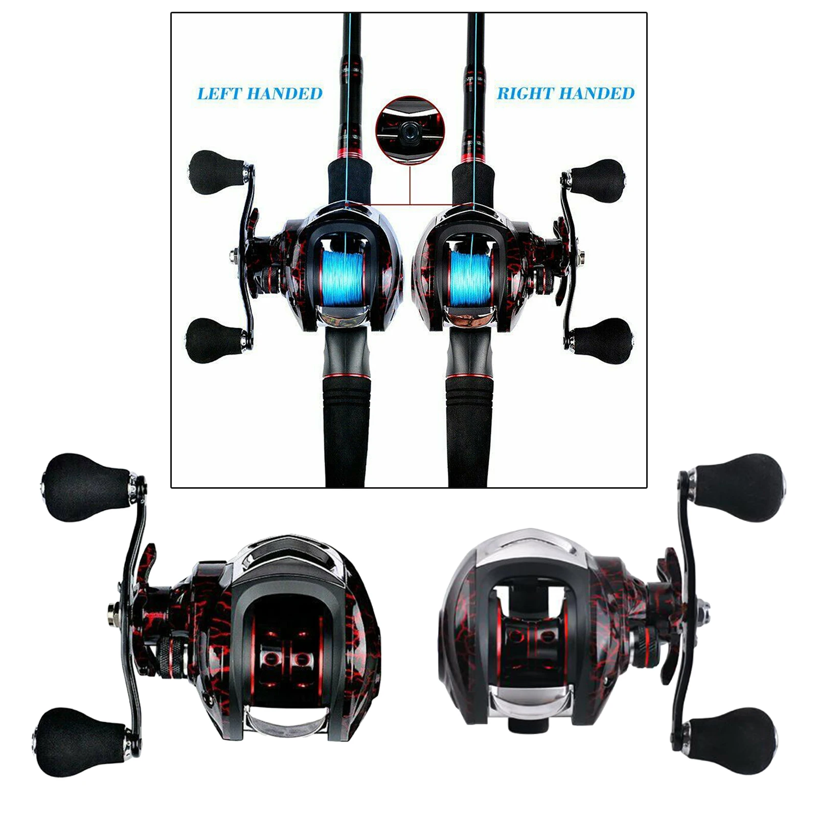 

Fishing Reels, Reel Strong Corrosion Resistance Metal Saltwater