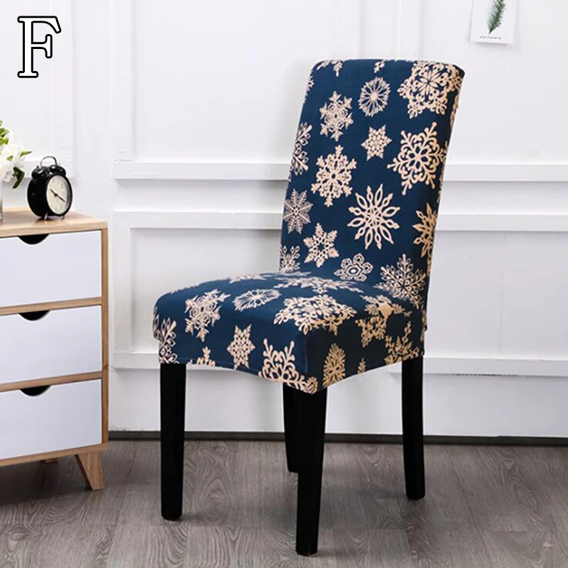 

Floral Printed Chair Cover Stretch Office Chair Seat Covers Spandex Dining Room Slipcovers Restaurant Banquet Hotel Decoration