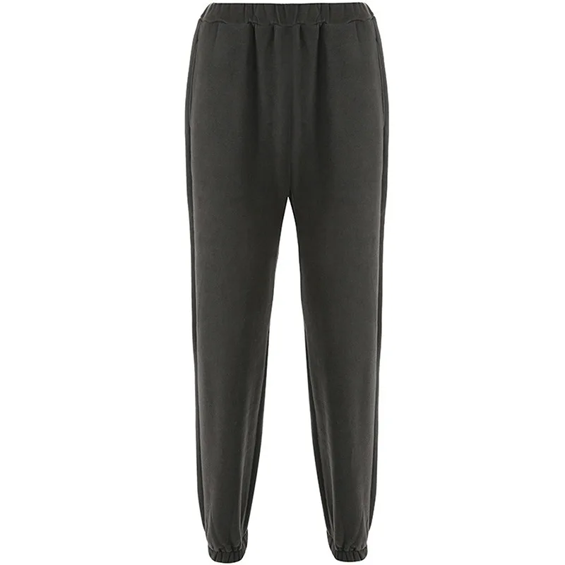 

Puimentiua Womens Thick Warm Fleece Pants Lace-Up High Waist Winter Running Sweatpants Solid Pockets Soft Casual Bottoms Pant