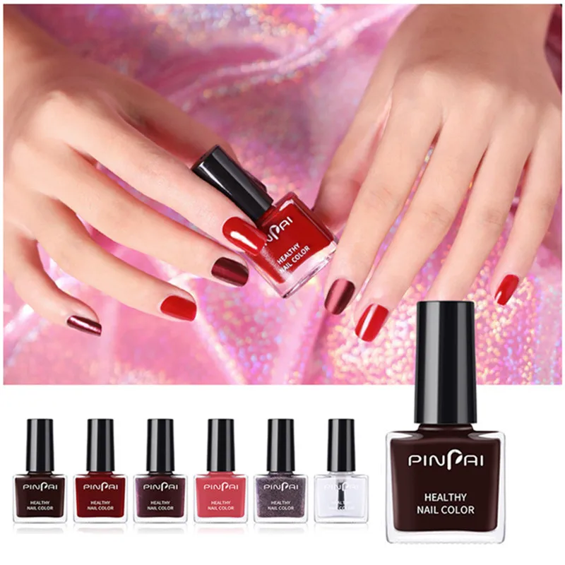 6 мл Отшелушивающий лак для ногтей на водной основе долговечный экологичный