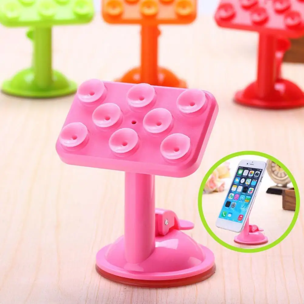 Sturdy  Useful Cellphone Suction Cup Holder Phone Accessories Mobile Phone Stand Space-saving   for Vehicle