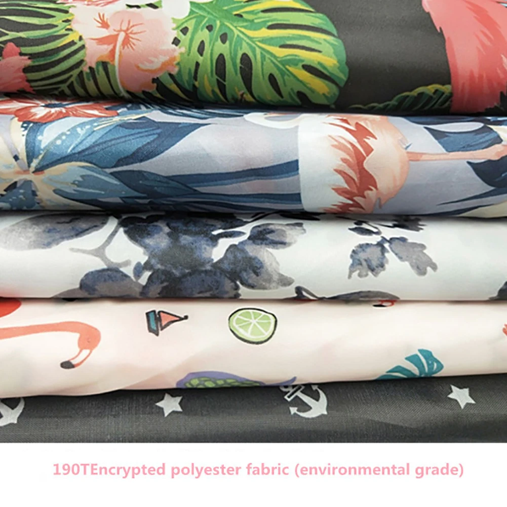 10 шт./компл. сумка для покупок с цветочным принтом женская складная хранения