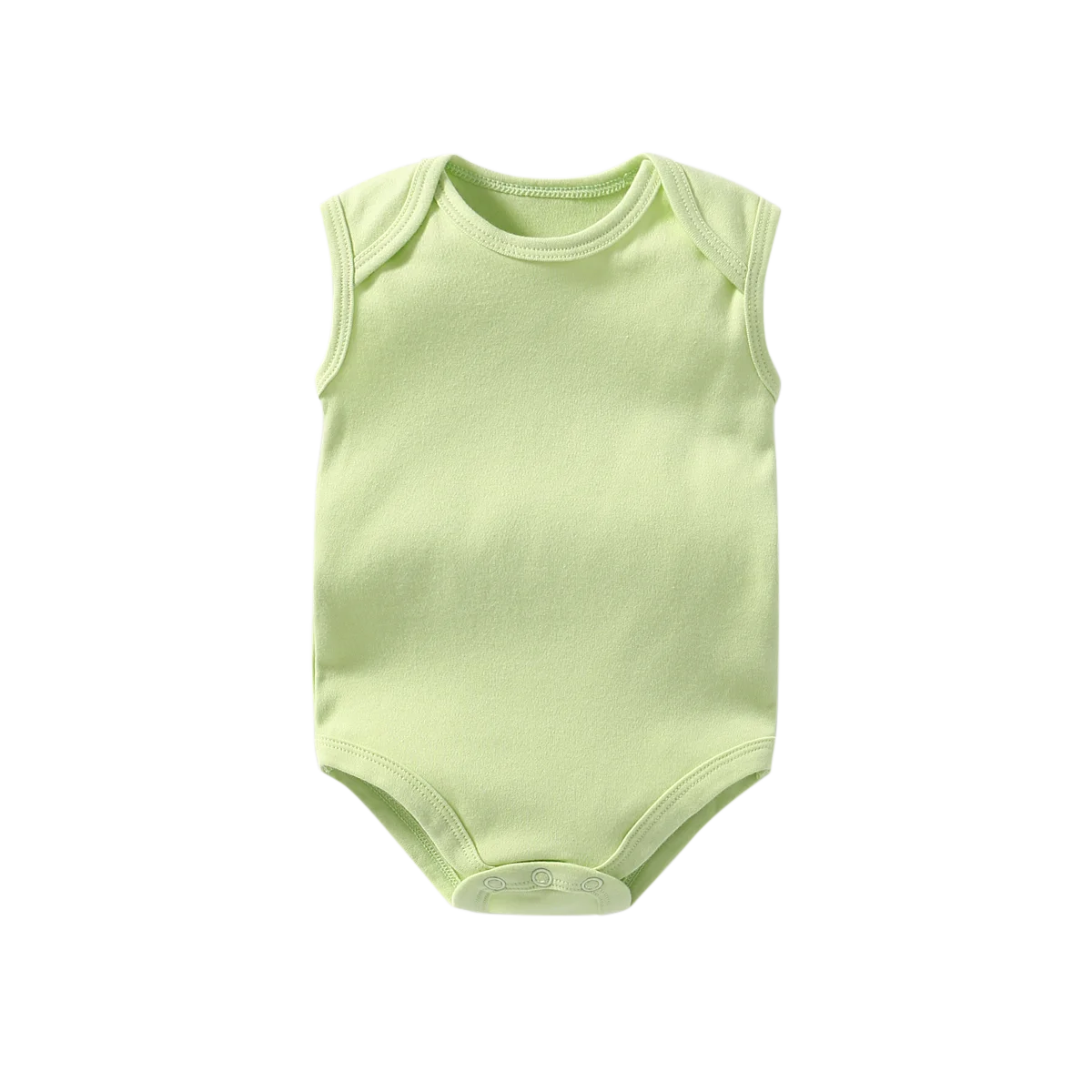 baby rompers Green 3 шт./лот Детские ромперы без рукавов хлопковое боди для новорожденных Одежда для маленьких мальчиков и девочек, Ropa, Bebe, комбинезон для детей от 0 до 3, 6, 9, 12, 18, 24 месяцев - Цвет: baby rompers Green