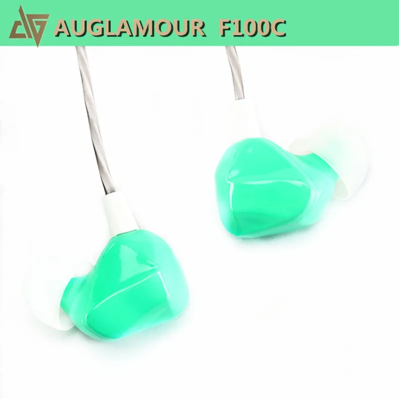 Новинка Auglamour F100C Динамический драйвер HiFi музыкальный монитор спортивные MP3