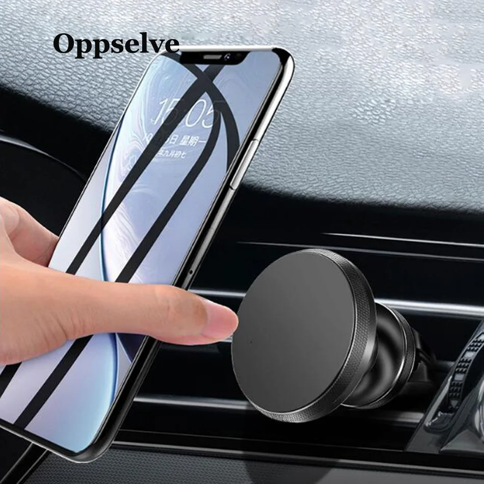 Магнитный автомобильный держатель для телефона для iPhone 11X7 samsung 360 Air Mount Магнитная подставка для мобильного телефона в автомобиле gps держатель
