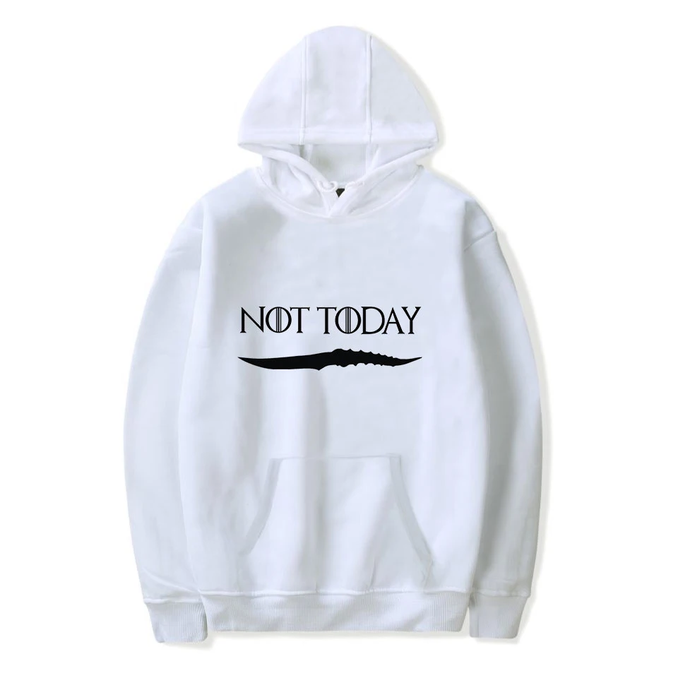 

Trendy Funny Arya Stark Letter Print Hoodies Sweatshirts Men/Women Long Sleeve Autumn Pullovers Hoodies Fashion Coats Tops
