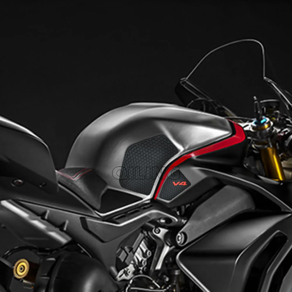 Коврик для бака мотоцикла Ducati V4 Panigale V4S Streetfighter S 2021 2020 2019 2018 | Противоскользящие