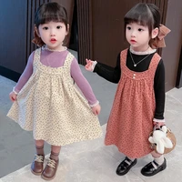 cute pullover spring summer girls dress kids teenagers children clothes outwear special occasion long sleeve high quality