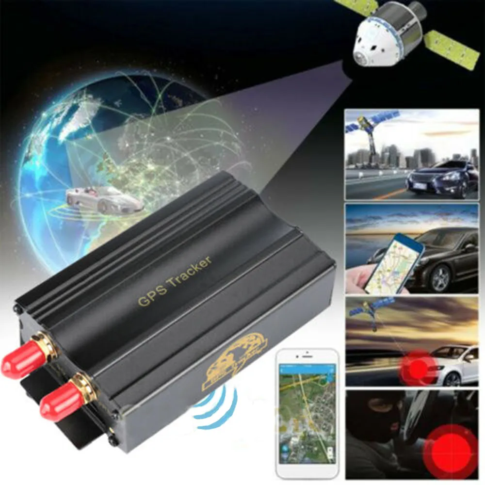 TK103B Мини Автомобильный GPS трекер SMS GSM GPRS система слежения за автомобилем онлайн