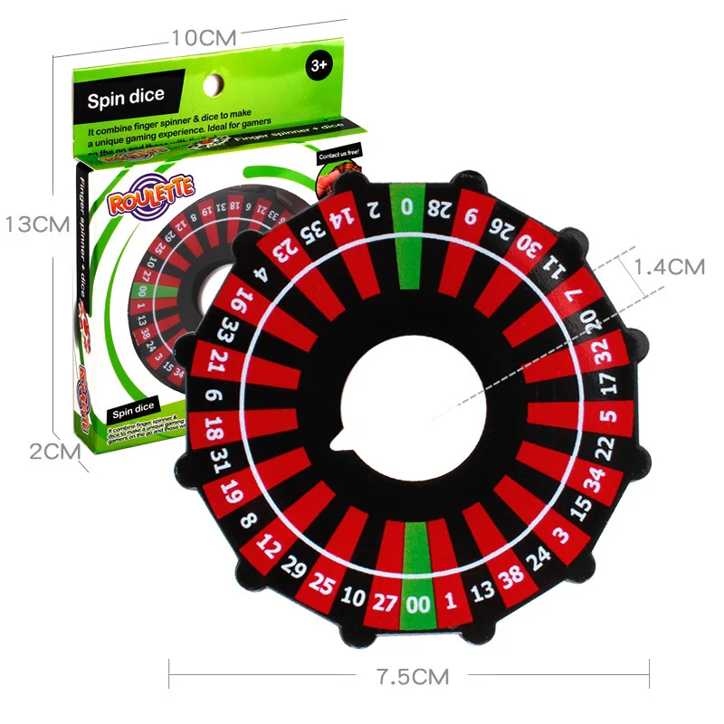 

Fidget Spinner Gyro Party Ktv Beer Wine Turntable Truth Telling Adventure Compass Fingertip Top Adult Stress Relief Toy