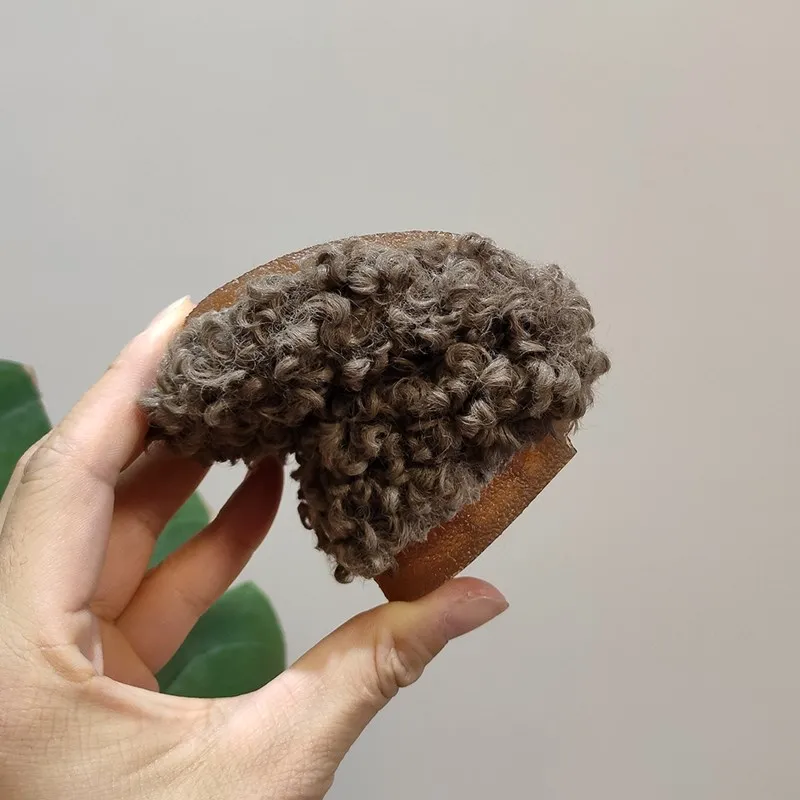 

2020 Winter Children Shoes Toddler Kids Shoes For Girls Cute Hairball Plush Warm Fashion Baby Shoes 21-30