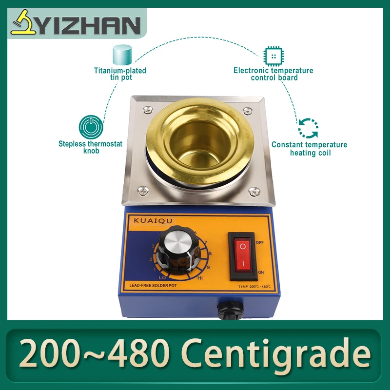 Кастрюля для пайки 300 Вт 150 плавильная печь олова терморегуляция ванна и Распайка