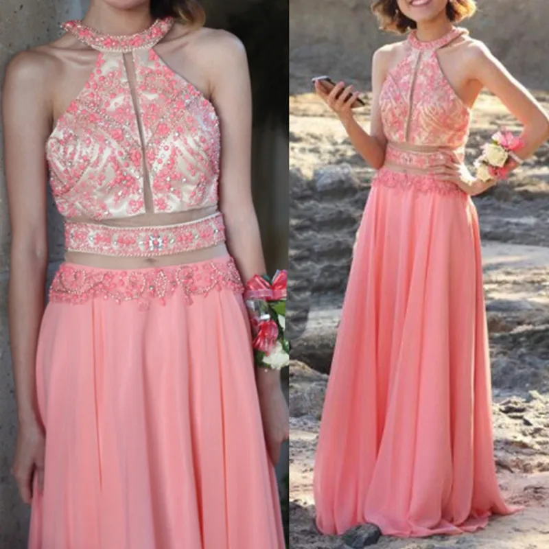 

Elegant Prom Dresses Sexy Ladies Deep V Neck Open Back Sleeveless Ruffled Chiffon Dress Wedding Guest Dresses
