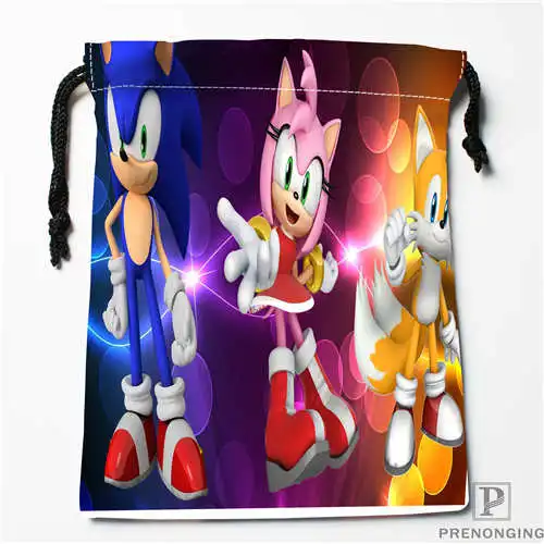Пользовательские печати sonic_the_hedge сумки для покупок на шнурках дорожный мешочек для хранения плавать Пешие прогулки игрушка сумка унисекс мульти Size18-12-31-106 - Цвет: Bags