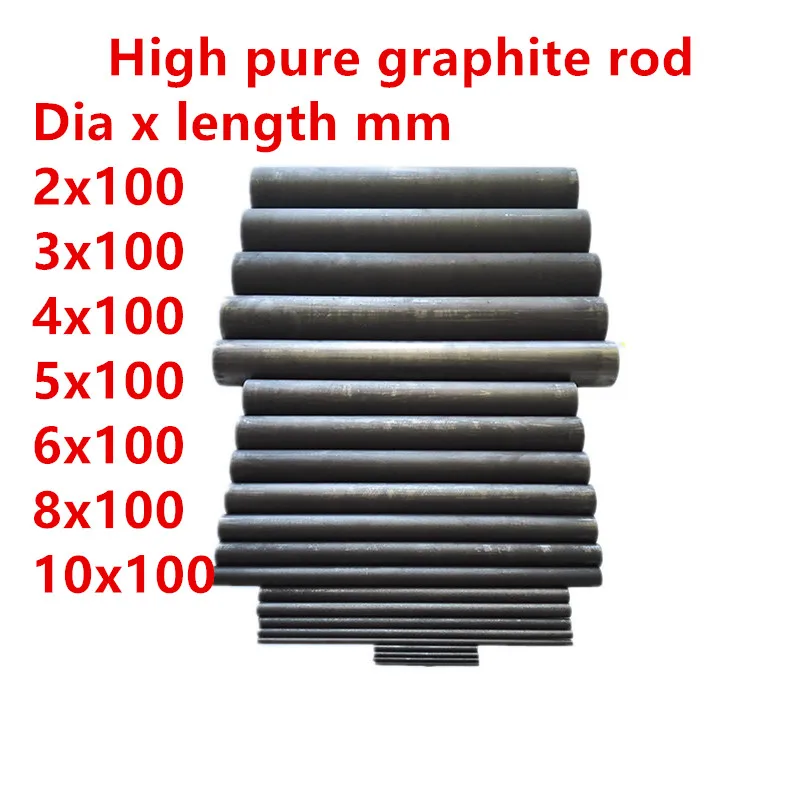 

High temperature resistant high purity graphite rod experimental electrode