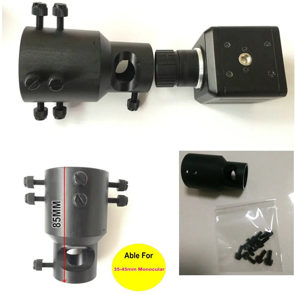 

DIY Night Vision Rifle Scope LCD Monitor Hunting Trail Camera w/ IR Laser Torch 25mm/30mm Mount 4.3'' Screen for Monocular 200M