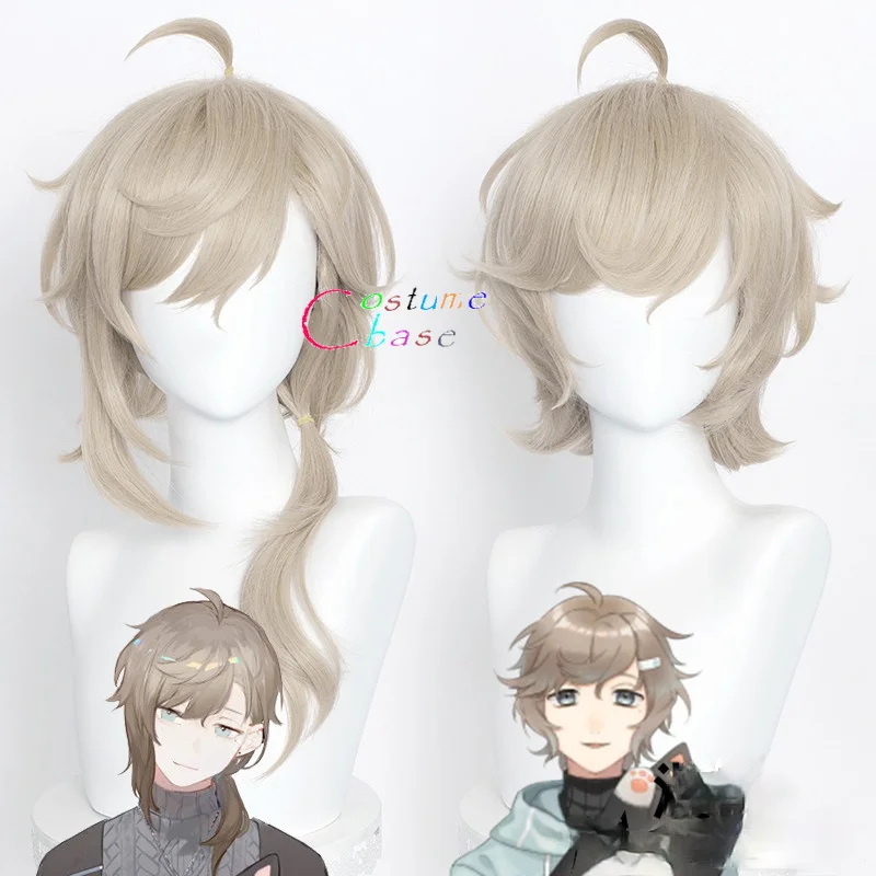 

Vtuber Hololive Kanae парик Косплей Длинные Синтетические волосы парик Хэллоуин вечерние НКА + бесплатная шапочка парика