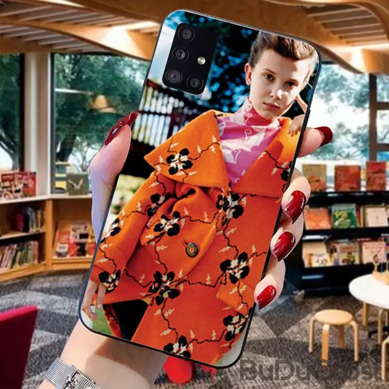 

Riccu Millie Bobby Brown star actor Phone Case For Samsung Galaxy A50 A7 A8 A6 Plus A9 2018 A70 A20 A30 A40