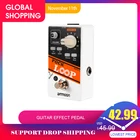 Ammoon POCK LOOP Looper педаль гитарного эффекта 11 Loopers Max.330mins время записи поддерживает 12  2X скорость обратного хода