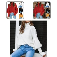 attractive sweater long batwing sleeve 4 colors casual style knitted sweater female sweater female sweater