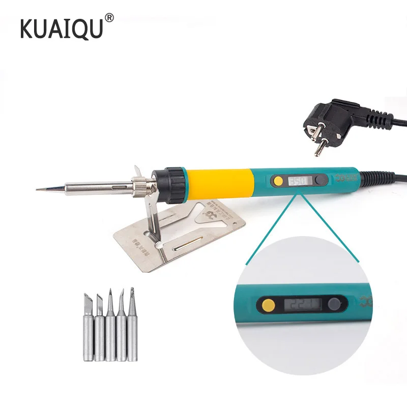 Модернизированный Электрический паяльник CXG 936d с регулируемой температурой 100 Вт