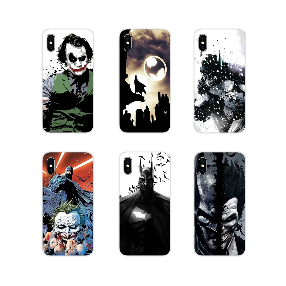 Аксессуары чехлы для Sony Xperia XA1 XA2 XZ1 XZ2 Z2 Z3 compact M2 M4 M5 C6 L2 ULTRA Premium Comics Batman Joker
