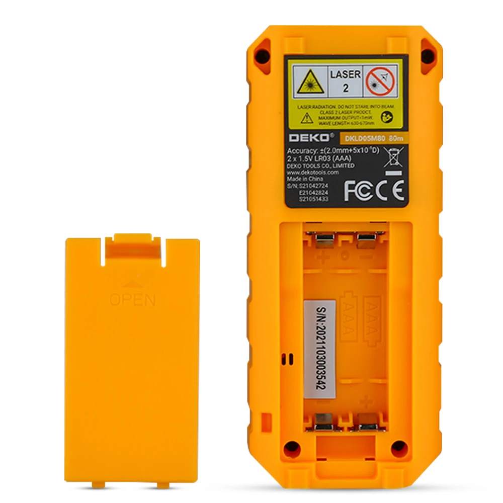 DEKO DKLD05 Handheld Laser Distance Meter 40M 60M 80M 100M Mini Rangefinder Tape Range Finder Diastimeter Measure | Инструменты