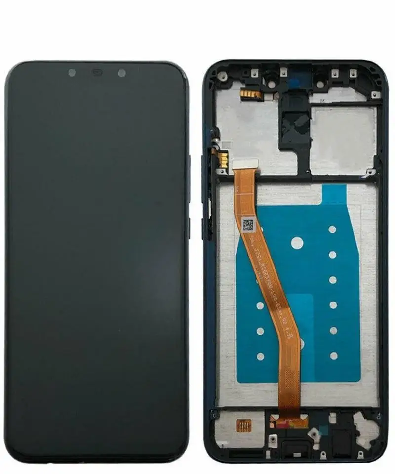 Pantalla lcd original de 6,3 pulgadas para m&oacute;vil, digitalizador de pantalla t&aacute;ctil con marco para huawei mate 20 lite, SNE-LX1 lcd SNE-LX2 lx3-2